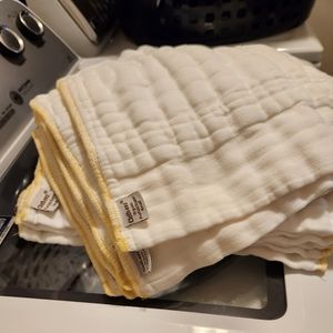 Green Mountain Cloth-eez Organic Cotton Prefold Cloth Diaper Size Small